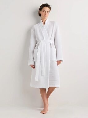 Quince Organic Turkish Waffle Robe
